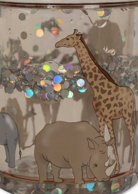 Konges Slojd 2 Glitter Bekers Safari koop je bij Babywinkel