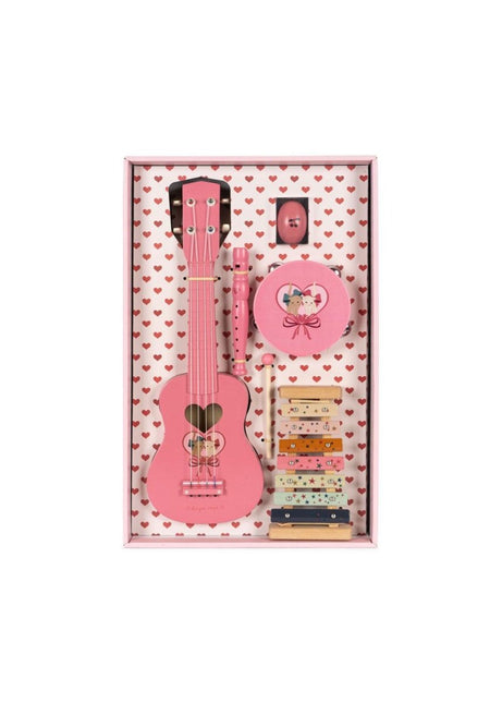 Konges Slojd All I Wish For Muziek Set Bow Kitty Pink koop je bij Babywinkel