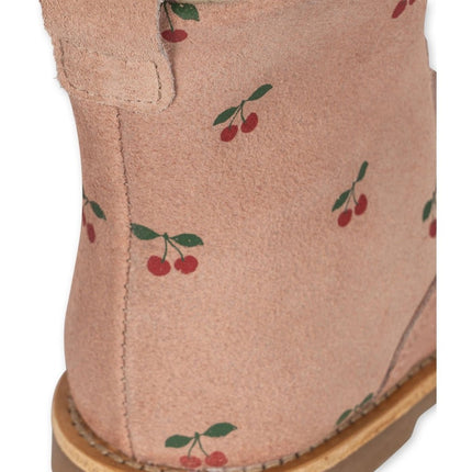 Konges Slojd Baby Schoentjes Boots Cherry - Konges Slojd - Babywinkel - 5715404261012