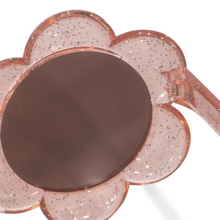 Konges Slojd Baby Zonnebril Flower Glitter Rose - Konges Slojd - Babywinkel - 5715681040133