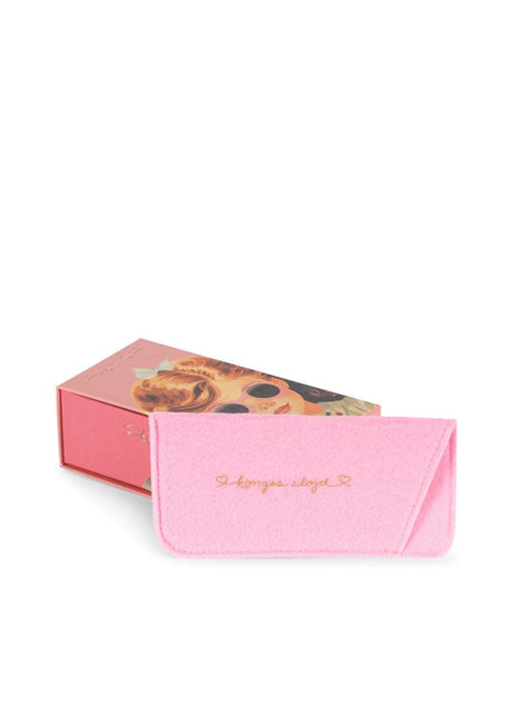 Konges Slojd Baby Zonnebril Flower Glitter Rose - Konges Slojd - Babywinkel - 5715681040133