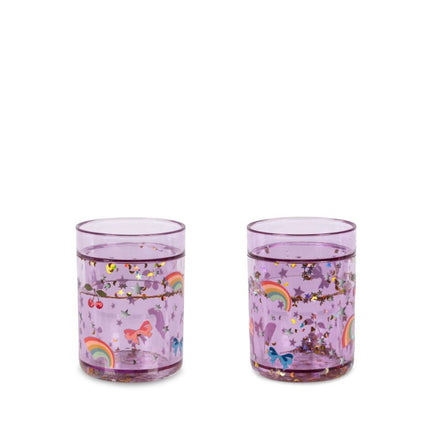 Konges Slojd Bekertje Glitter Rainbow Twinkle 2St koop je bij Babywinkel