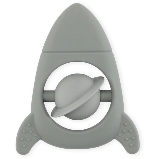 Konges Slojd Bijtring Soother Sibling Rocket Whale - Konges Slojd - Babywinkel - 5715404048156