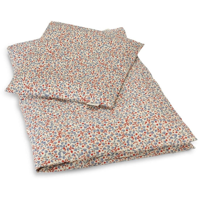 Konges Slojd Dekbedovertrek Wieg Baby Marche De Fleur koop je bij Babywinkel