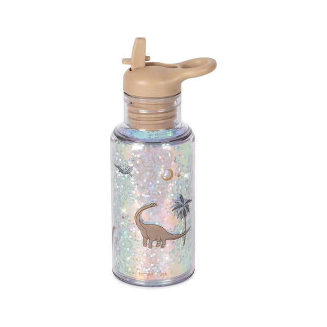Konges Slojd Drinkfles Dino Glitter - Konges Slojd - Babywinkel - 5715404311663