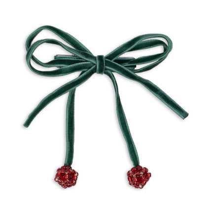 Konges Slojd Haarspeldje Baby Kersen Smoke Pine 2St - Konges Slojd - Babywinkel - 5715404339803