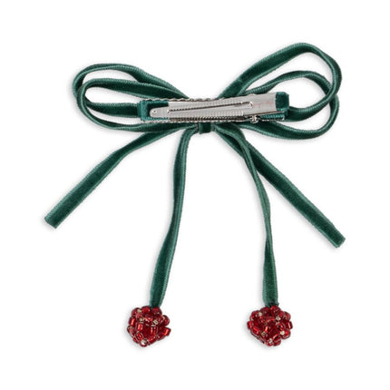Konges Slojd Haarspeldje Baby Kersen Smoke Pine 2St - Konges Slojd - Babywinkel - 5715404339803