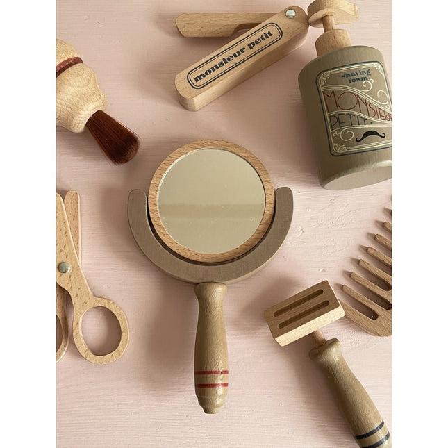 Konges Slojd Houten Speelgoed Barber Set koop je bij Babywinkel