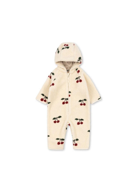 Konges Slojd Kinderonesie Jody Teddy Ma Grande Cerise - Babywinkel - 5715681084830