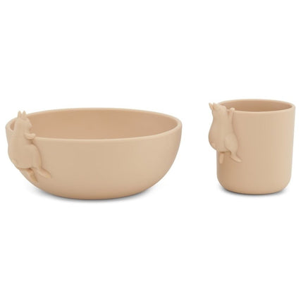 Konges Slojd Kinderservies Set Bunny Shell 2 Delig - Konges Slojd - Babywinkel - 5712982829702