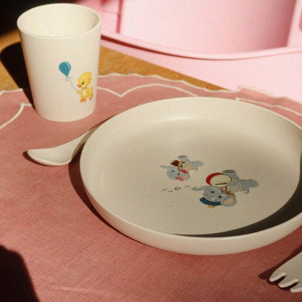 Konges Slojd Kinderservies Set Music Parade koop je bij Babywinkel