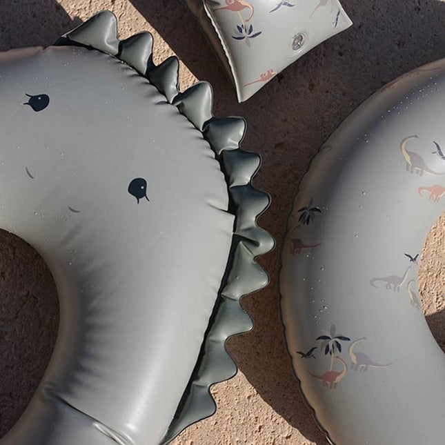 Konges Slojd Luchtbed Dino Triceratops 139cm - Babywinkel - 5715404066648