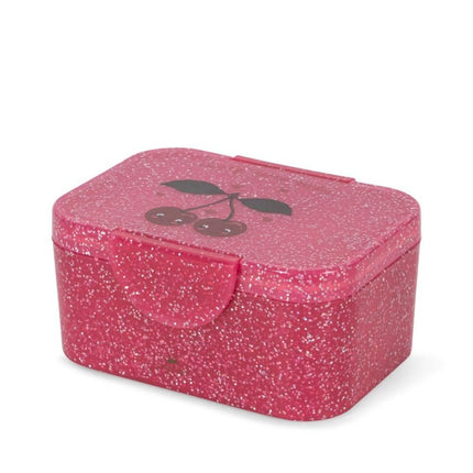Konges Slojd Lunchtrommel Cherry Glitter - Konges Slojd - Babywinkel - 5715681039281