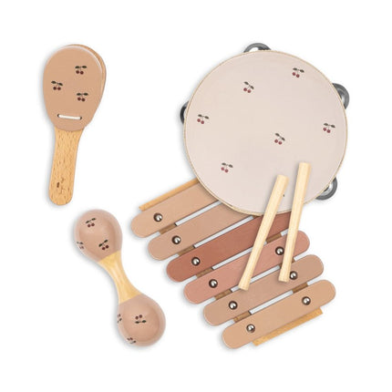 Konges Slojd Muziek Set Cherry Glossy Cherry - Babywinkel - 5715681071526