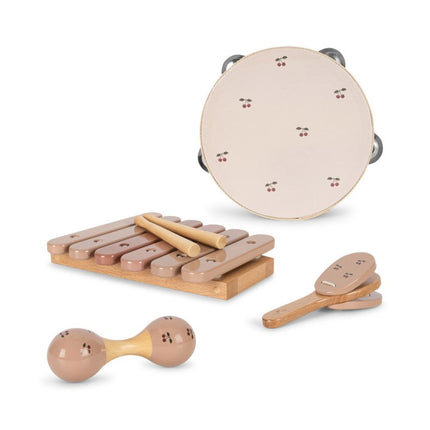 Konges Slojd Muziek Set Cherry Glossy Cherry - Babywinkel - 5715681071526