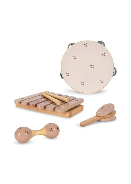 Konges Slojd Muziek Set Cherry Glossy Cherry - Babywinkel - 5715681071526