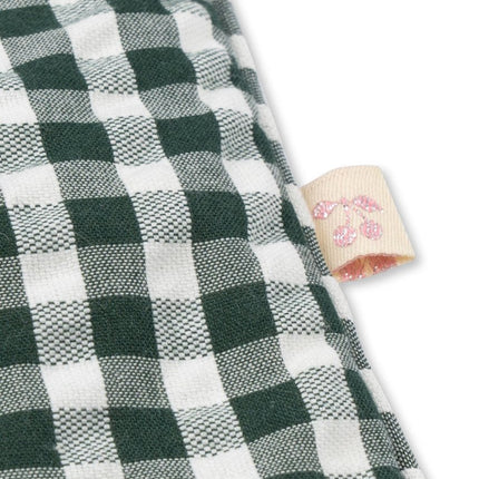 Konges Slojd Poppenbedje Beddengoed Green Check koop je bij Babywinkel