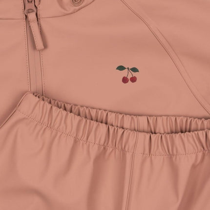 Konges Slojd Regenset Plainy Cameo Brown Cherry koop je bij Babywinkel