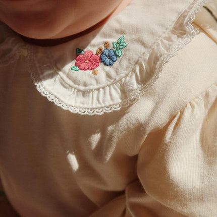 Konges Slojd Romper Pami Antique White - Konges Slojd - Babywinkel - 5715681026014