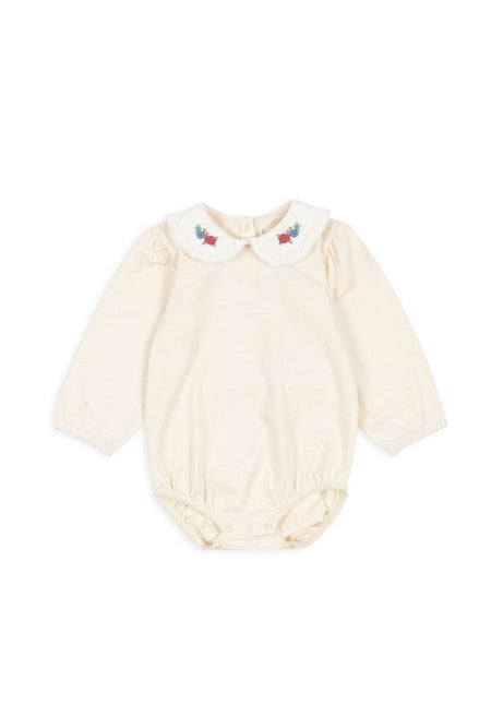 Konges Slojd Romper Pami Antique White - Konges Slojd - Babywinkel - 5715681026014