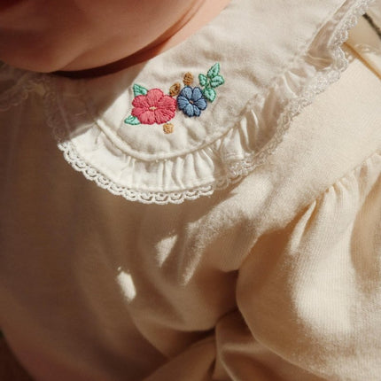 Konges Slojd Romper Pami Antique White - Konges Slojd - Babywinkel - 5715681026014