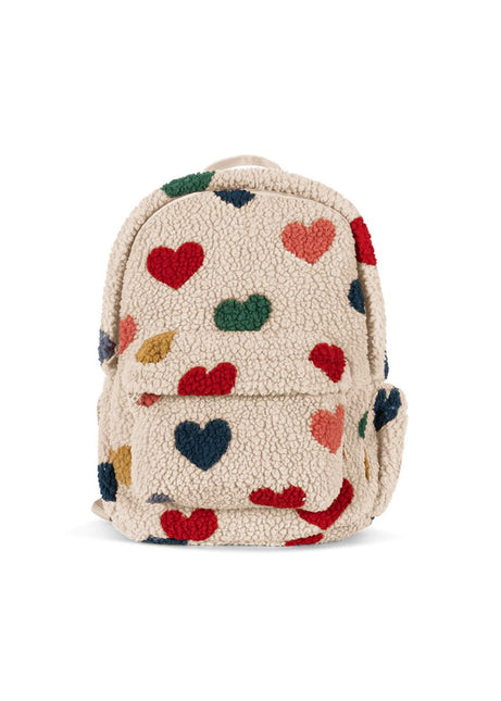 Konges Slojd Rugzak Jody Teddy Grs Bon Coeur Coloré - Konges Slojd - Babywinkel - 5715681084250