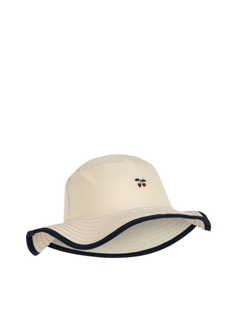 Konges Slojd Sailor Bucket Hat Seedpearl - Babywinkel - 5715681031889