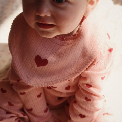 Konges Slojd Slabbetje Minnie Mellow Rose 2St - Konges Slojd - Babywinkel - 5715681027769
