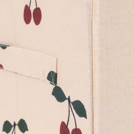 Konges Sløjd Stoffen Opbergmandjes 2 Stuks Cherry koop je bij Babywinkel