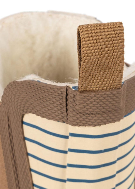 Konges Slojd Thermo Laarsjes Print Stripe Bluie koop je bij Babywinkel