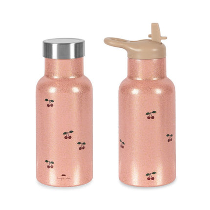 Konges Slojd Thermosfles Cherry Glitter koop je bij Babywinkel