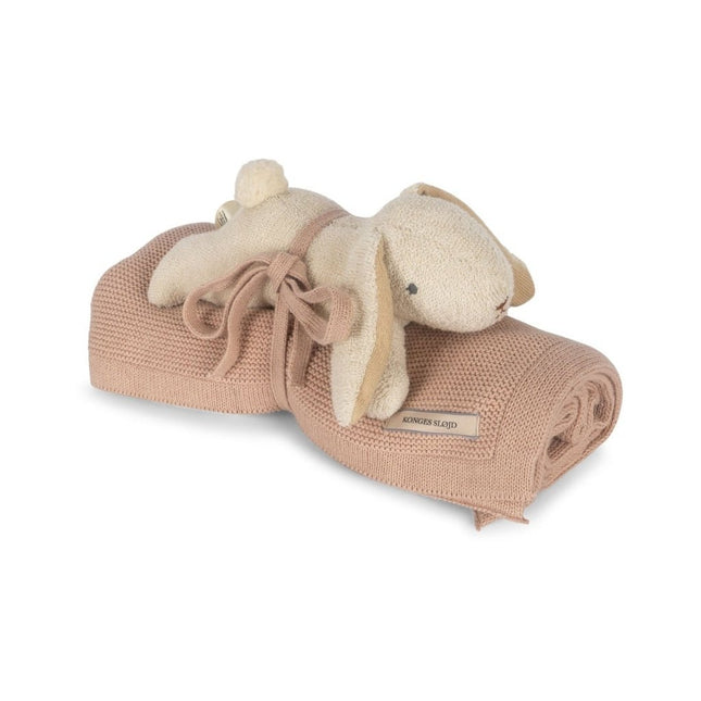 Konges Slojd Wiegdeken Bunny Rose Set - Konges Slojd - Babywinkel - 5715404341950