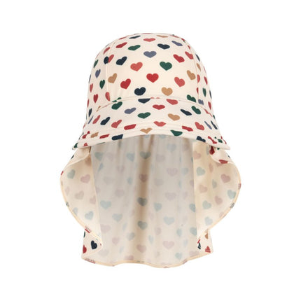Konges Slojd Zonnehoedje Baby Manuca Frill Coeur Coloré - Konges Slojd - Babywinkel - 5715681020661
