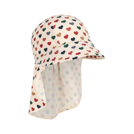 Konges Slojd Zonnehoedje Baby Manuca Frill Coeur Coloré - Konges Slojd - Babywinkel - 5715681020661