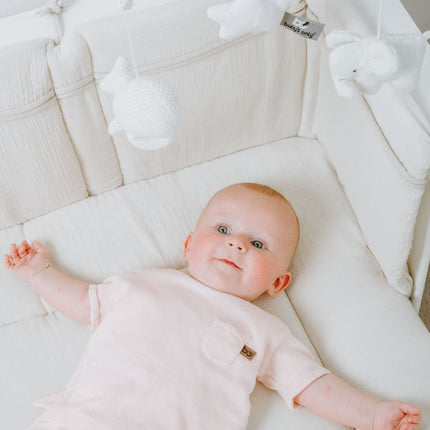 Kort broekje Melange classic roze - Babywinkel - 8720512364071