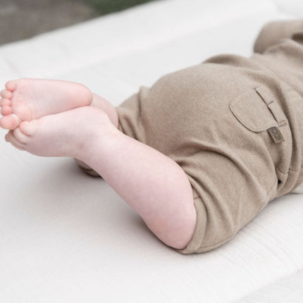 Kort broekje Melange clay - Babywinkel - 8720512364316