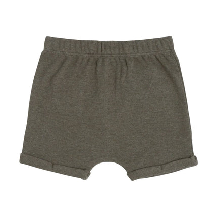 Kort broekje Melange khaki - Babywinkel - 8720512364194