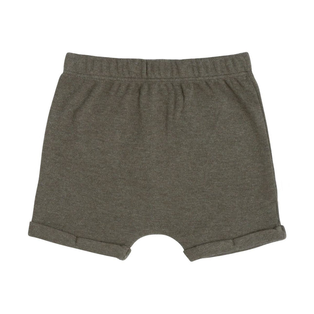 Kort broekje Melange khaki - Babywinkel - 8720512364194