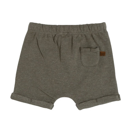 Kort broekje Melange khaki - Babywinkel - 8720512364194