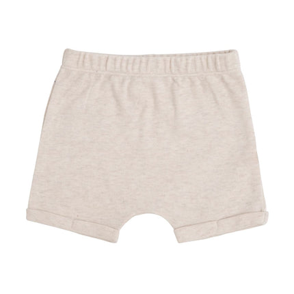 Kort broekje Melange warm linen - Babywinkel - 8720512367317