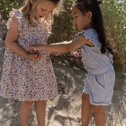 Kort tuinpak Denim Blue Stripe koop je bij Babywinkel