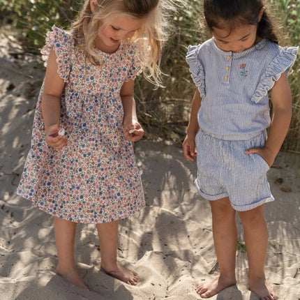 Kort tuinpak Denim Blue Stripe koop je bij Babywinkel