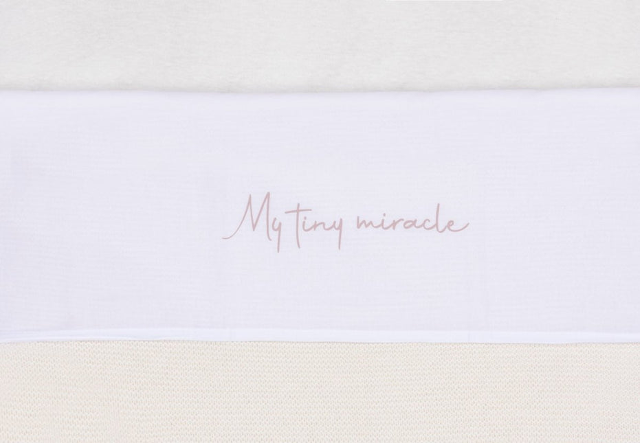 Laken Ledikant 120x150cm My Tiny Miracle - Wild Rose - Babywinkel - 8717329376618
