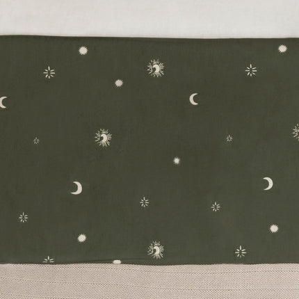 Laken Ledikant 120x150cm Stargaze - Leaf Green - Babywinkel - 8717329369207