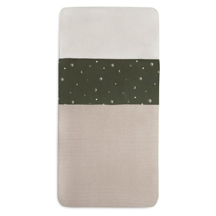 Laken Ledikant 120x150cm Stargaze - Leaf Green - Babywinkel - 8717329369207
