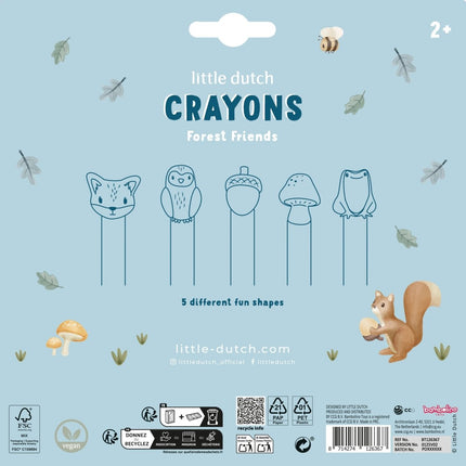 LD Krijtjes Forest Friends 5st koop je bij Babywinkel