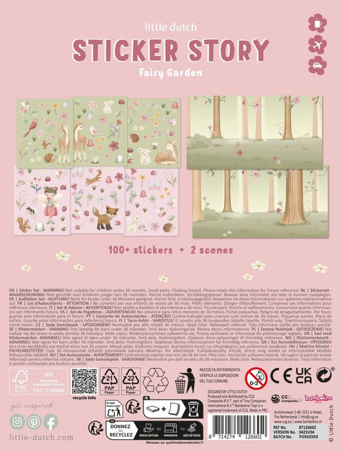 LD Stickerset Fairy Garden koop je bij Babywinkel