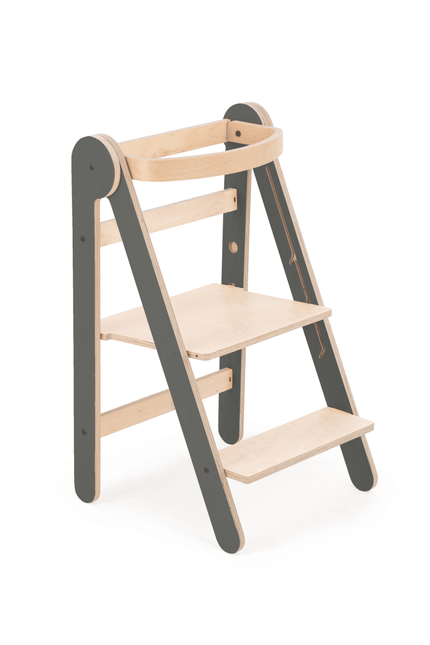 LEARNING TOWER NATUREL - GREY - Babywinkel - 8683723300842