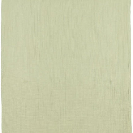Ledikant laken pre - washed hydrofiel Uni - soft olive - 100x150cm - 0.3 TOG - Babywinkel - 4054703507027