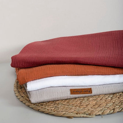 Ledikantdeken Breeze warm linen - Babywinkel - 8720512369878